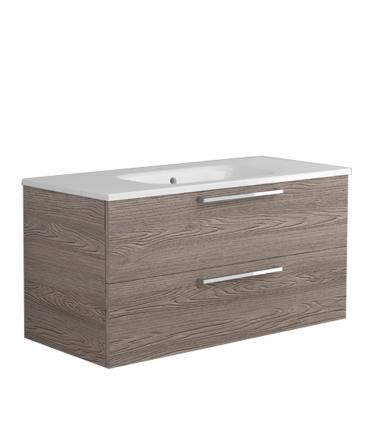 Mobiletto bagno sospeso RCR bagno con lavabo e base con cassetti