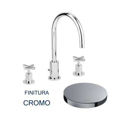 Kit de finition melangeur pour  lavabo a' trois trous, Bellosta collection life