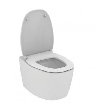 Wc sospeso con sedile Ideal Standard DEA bianco Aquablade