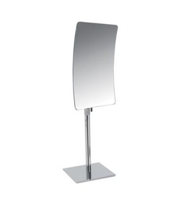 Magnifying mirror Colombo height adjustable chrome