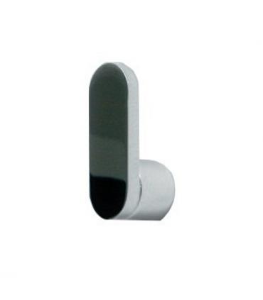 Clothes hook Flaminia, collection two, Twopa chrome.