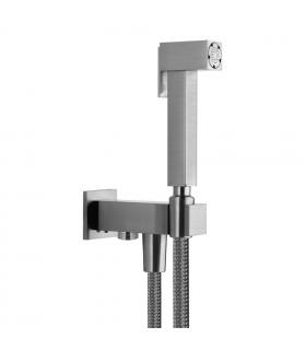 GESSI Hand shower shut-off with water inlet collection Rettangle chrome