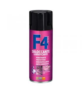 Spray sbloccante, lubrificante F4