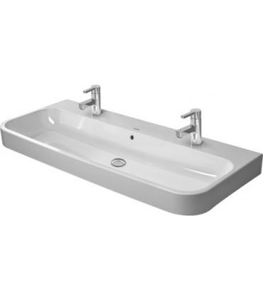 Washbasin consolle Duravit, collection Happy D.2, white ceramic