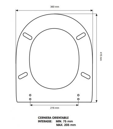 Abattant wc Duravit Vienna