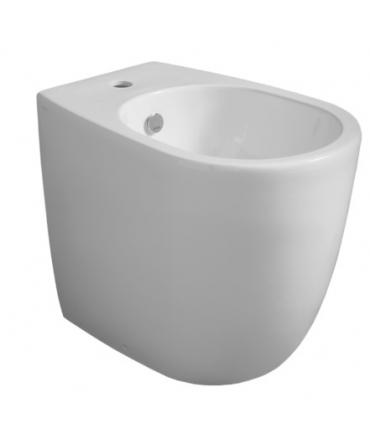 Bidet sur pied carenage jusqu'au mur Simas Vignoni VI24 hauteur 50