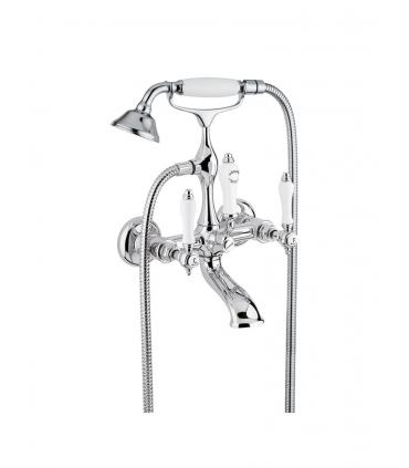External shower-bathtub mixer with hand shower Bellosta Edward Lever