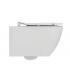 Wc sospeso Ideal standard Tesi Aquablade con sedile slim