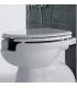 Toilet seat made of polyester, Pozzi Ginori collection Abele