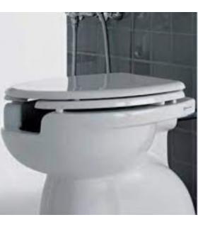 Toilet seat made of polyester, Pozzi Ginori collection Abele