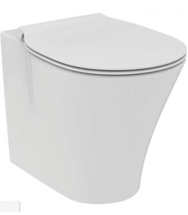 Floor standing toilet back to wall with seat Ideal Standard Connect Air