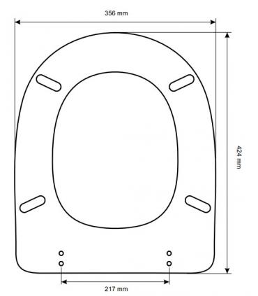 Abattant wc Catalano Sfera Neve