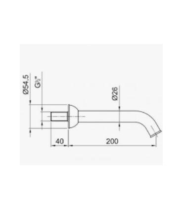 Bec distribution baignoire Fantini i Balocchi