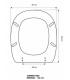 Abattant wc Pozzi Ginori 500