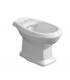 Bidet con brida a pavimento in ceramica Simas arcade ar823