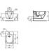 Bidet sospeso monoforo Ideal Standard Tesi new T4570