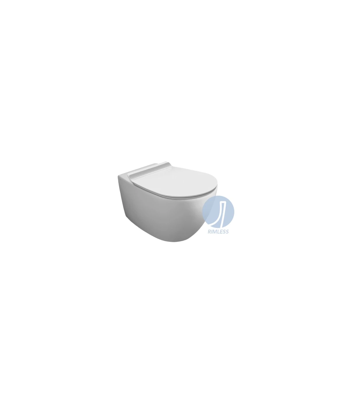 Cuvette WC suspendue design collection VIGNONI avec système RIMLESS de  SIMAS - Robinet&Co