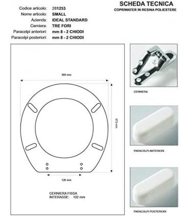 Abattant wc Ideal Standard Small