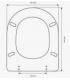 Toilet seat with normal closure Ideal Standard fiorile wall mounted