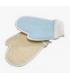 Glove for massage soft Loofah, Koh-I-Noor collection Cura del corpo