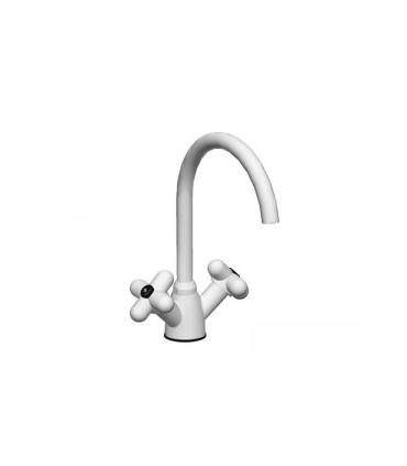 FANTINI Traditional tap single hole sink I BALOCCHI 0550F white