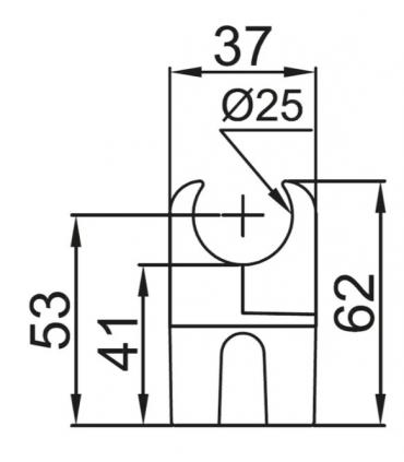 IRSAP kit attelage pour Tesi-Novo-Sintesi, blanc