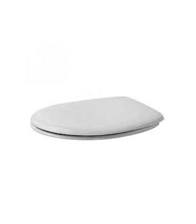 Toilet seat with normal closure, Duravit, Duraplus, with round back