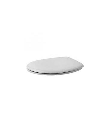 Toilet seat with normal closure, Duravit, Duraplus, with round back