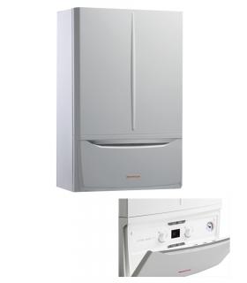 Class A condensation boiler which if combined with advanced thermoregulation systems, if in place of existing thermal systems, b