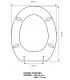 Abattant wc Duravit Dino