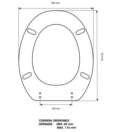 Abattant wc Duravit Dino