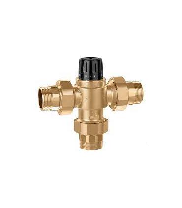 Mitigeur thermostatique Caleffi, cartouche extractibleses et clapet anti-retour