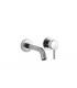 Parties externe mitigeur lavabo sur le mur Fantini Nostromo leadfree