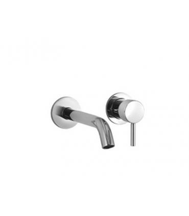 Parties externe mitigeur lavabo sur le mur Fantini Nostromo leadfree