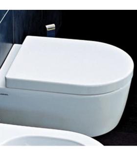 Toilet seat covers for dolomite Garda suspended Thermoset Normal-Soft Close 