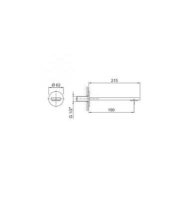 Spout for bathtub Fantini Venezia