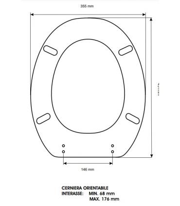 Abattant wc Ideal Standard Ponti