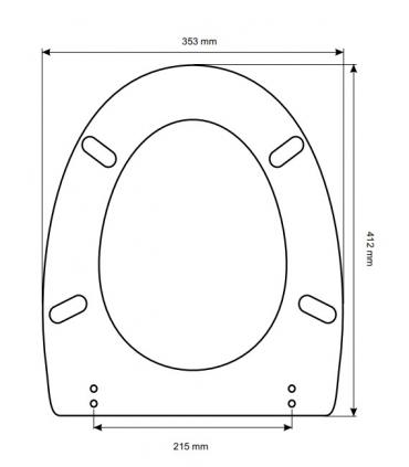 Abattant wc Duravit Swing