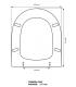 Abattant wc Galassia Former