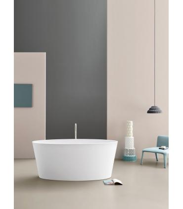 Freestanding bathtub, Tub, Arbi 160x75 made of Mineralguss