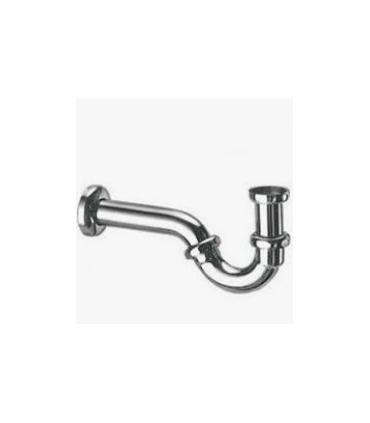 Siphon bidet "s" shape without drain 1 1/4 chrome.