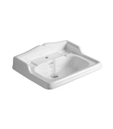 Simas arcade ar824 Washbasin 68cm prof.54cm wall hung with espalier.