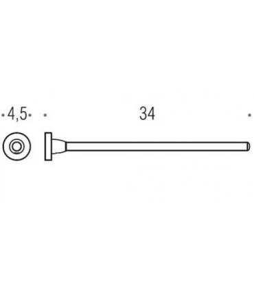 Portasalviette a sbalzo Colombo Basic art.B2713