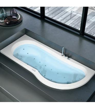 Bathtub right Gamma white without Taps