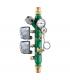 Collecteur porte-outils, double pressostats Caleffi 335