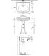 Simas Lo924 Lavabo Londres 68 cm