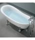 Bathtub Old Timand white without Taps
