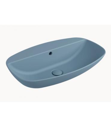 Lavabo Mural Ceramica Flaminia Nudaslim Avec Robinet Top