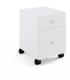 Lateral cabinet, Lineabeta, collection Runner, model 5438, with drawers, on wheels, made of steel