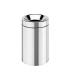 Bathroom dustbin, Lineabeta, collection Basket, model 5354, stainless steel/polish